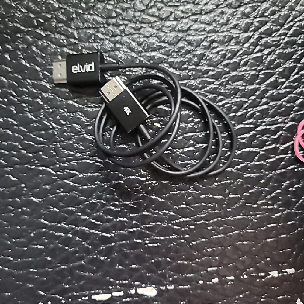 Elvid Super Thin Black HDMI Cable for Mirrorless & DSLR Cameras